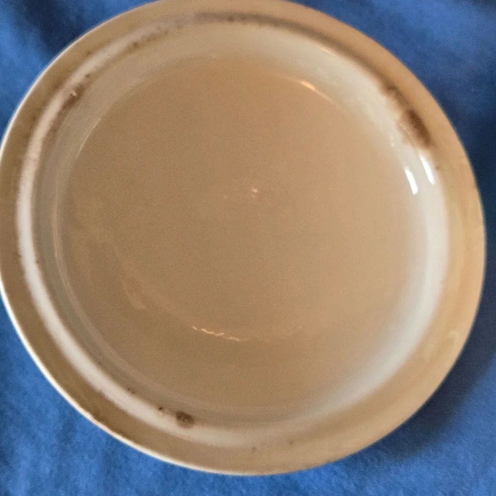Vintage Harker Hotoven Cookingware Floral Tulip Casserole Dish with Lid 6.5in